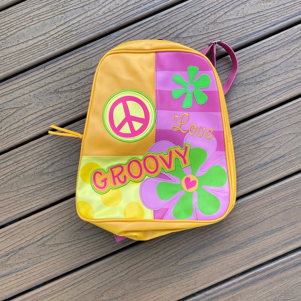 60s / 70s Themed Groovy Backpack
